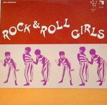 rock & roll girls/v/a-60s/rockabilly/garage/punk/rock n roll, LP, Gebruikt, Verzenden, 12 inch