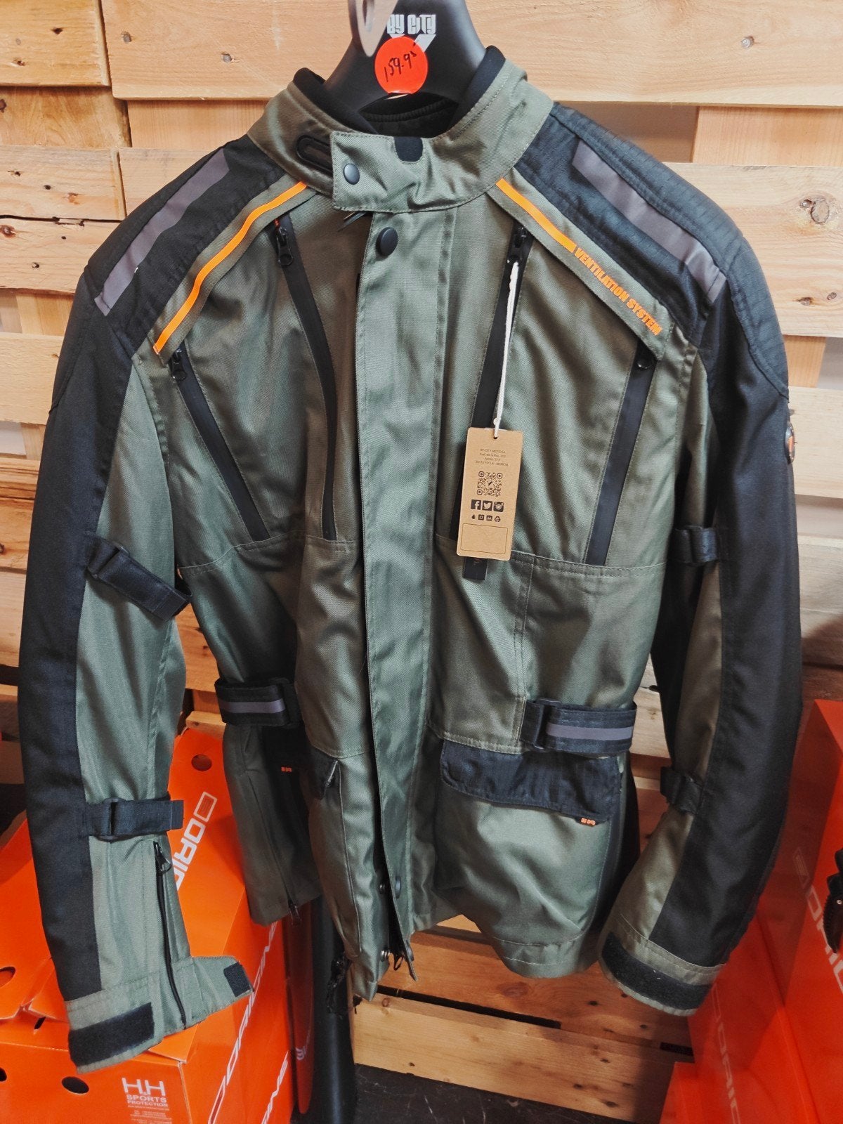 Bycity Motorjas L, Motoren, Kleding | Motorkleding, Ophalen of Verzenden, Nieuw met kaartje, Kinderen, Jas | textiel