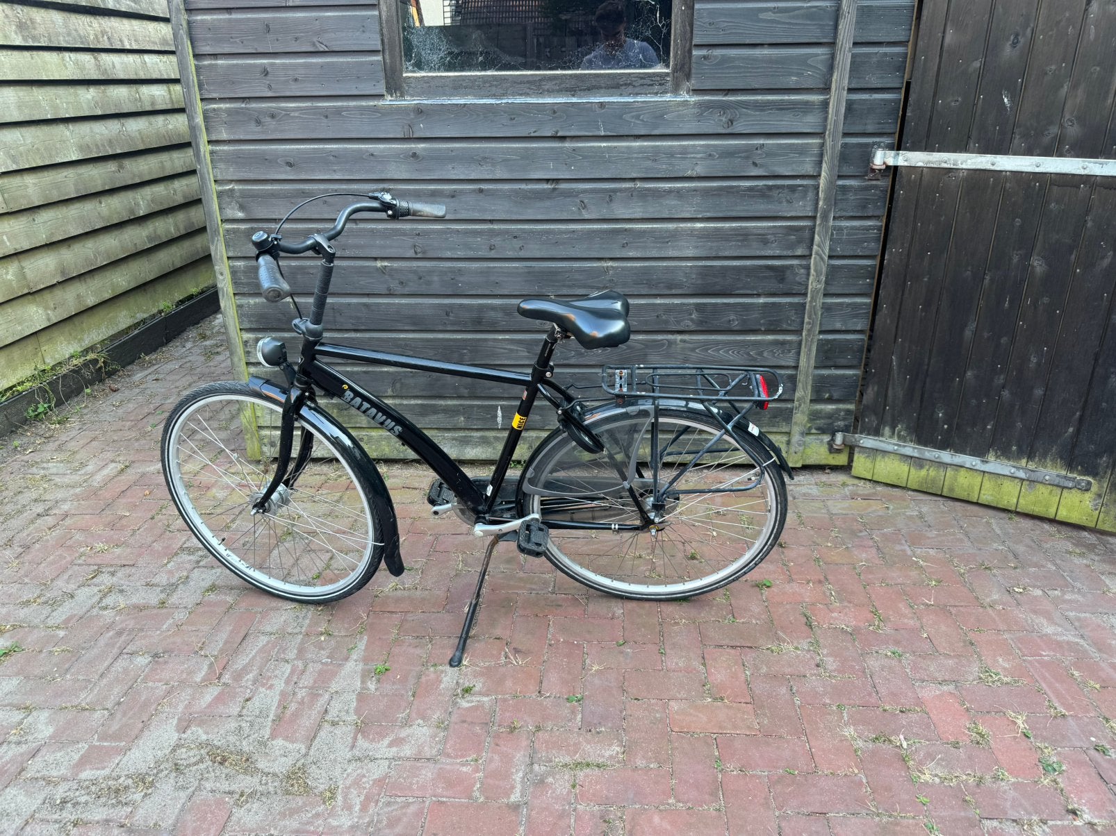 Batavus Nice Herenfiets 53 cm zwart, Terugtraprem, Versnellingen, Batavus, Ophalen of Verzenden