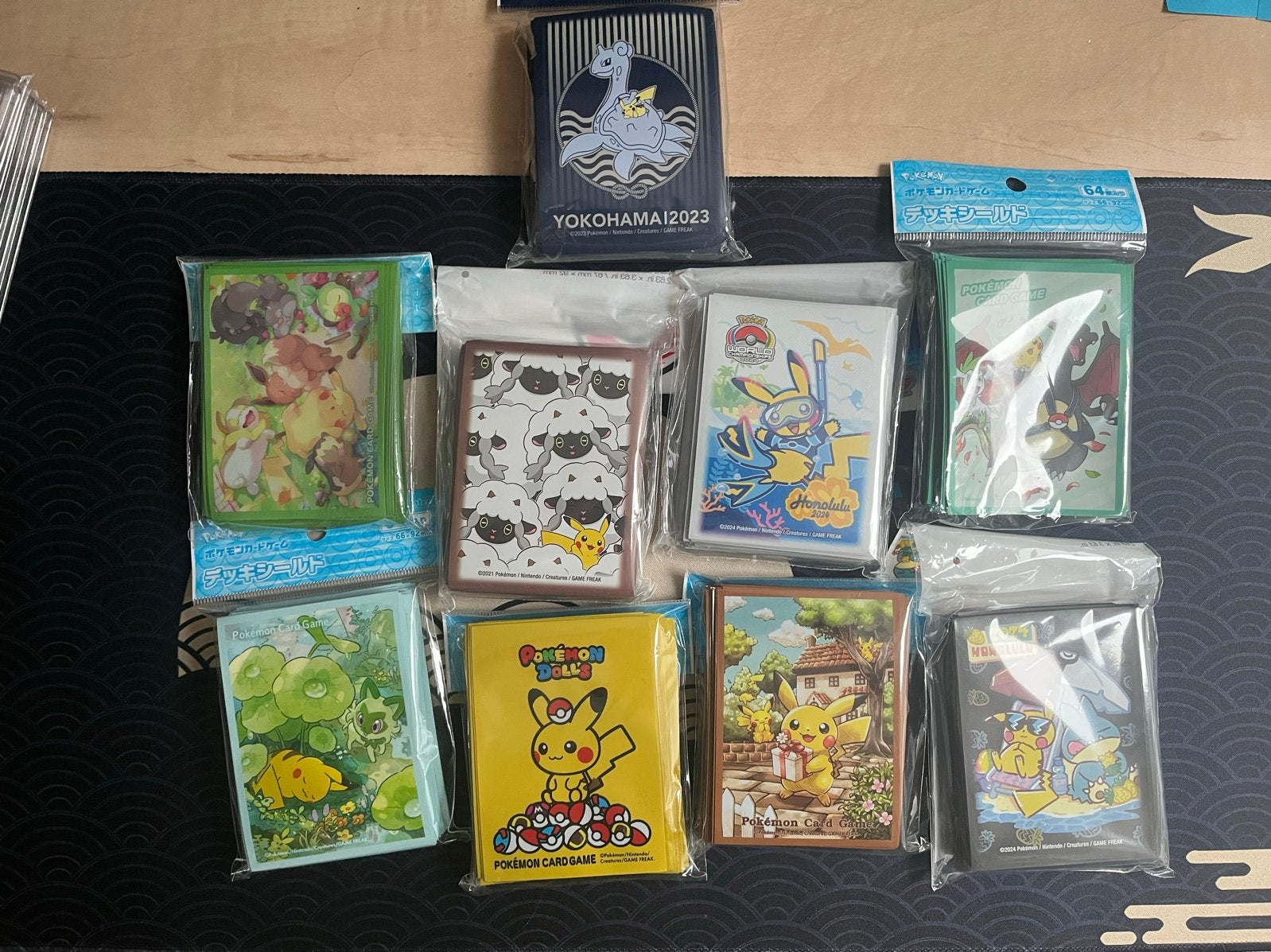 Pikachu Pokémon Kaarthoesjes - Diverse Designs (Nieuw), Ophalen of Verzenden, Nieuw, Sleeves of Kaarthoesjes