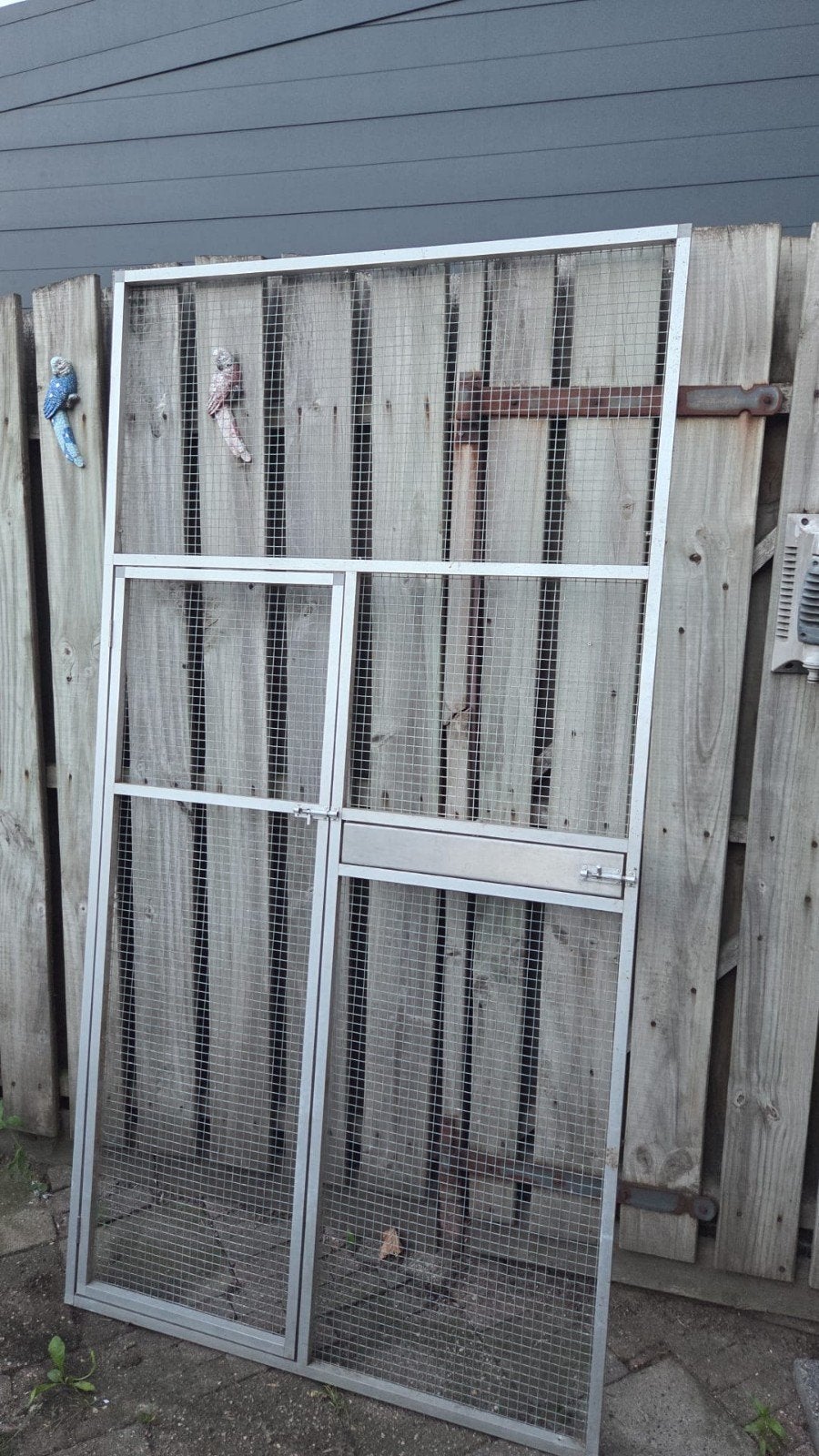 Volière aluminium panelen, Dieren en Toebehoren, Vogels | Hokken en Kooien, Ophalen, Vogelkooi
