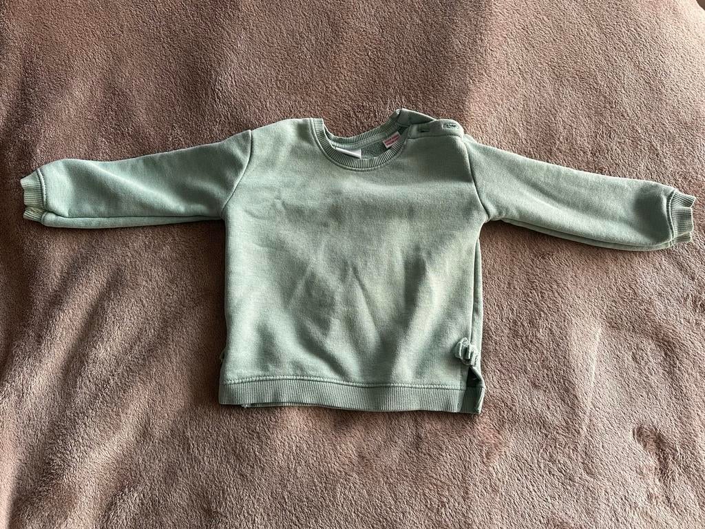 Zara Baby Trui - Lichtgroen - Maat 92 (18-24 maanden), Ophalen of Verzenden, Zo goed als nieuw, Jongen of Meisje, Trui of Vest