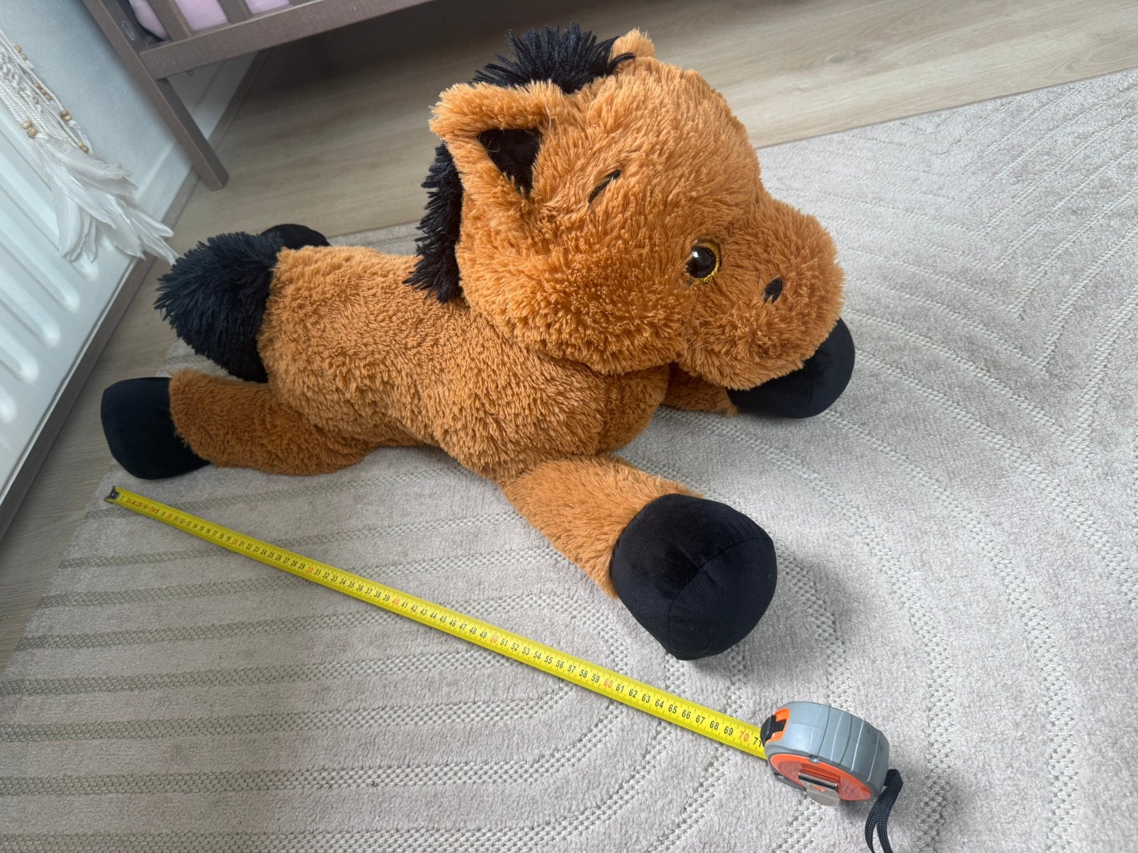 Diverse grote knuffels (Paard, Eenhoorn), Ophalen, Zo goed als nieuw, Paard