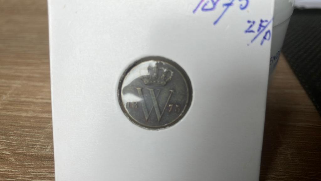 1/2 cent 1875 koning Willem III, Ophalen of Verzenden, Koning Willem III, Overige waardes