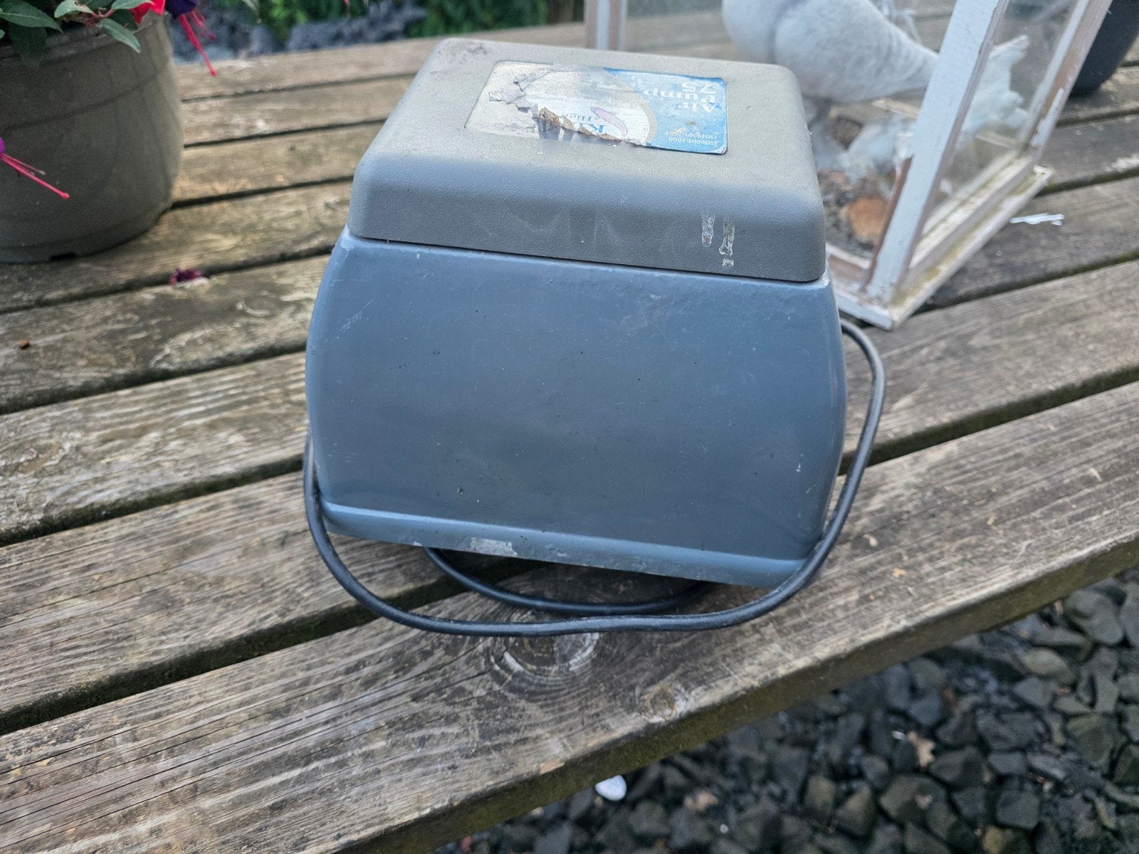 kinshi high tech airpump 75, Ophalen of Verzenden, Zo goed als nieuw, Vijverpomp
