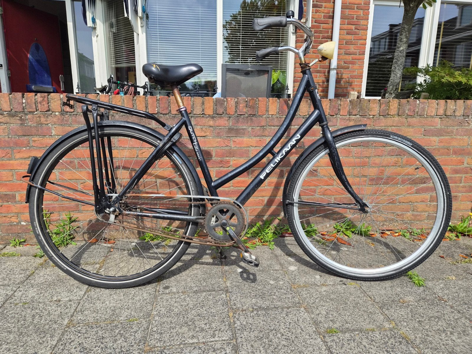 Omafiets Pelikaan - Ideale stationsfiets, Ophalen, Terugtraprem, Pelikaan, 53 tot 56 cm