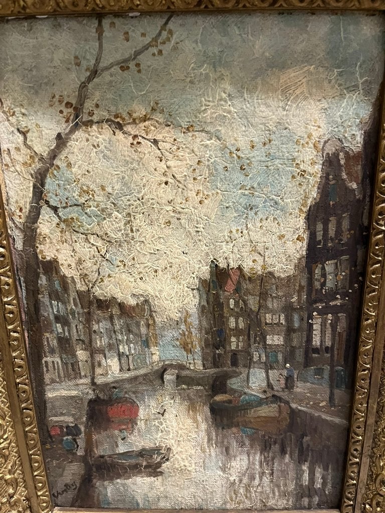 Antiek schilderij, Ophalen