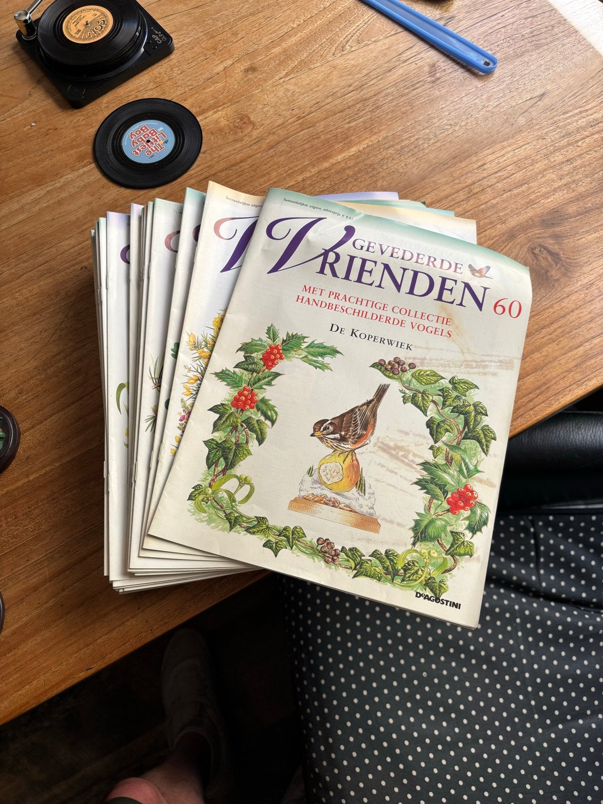 Grote collectie De Agostini Gevederde Vrienden beeldjes, Verzamelen, Ophalen, Zo goed als nieuw, Vogel, Beeldje of Figuurtje