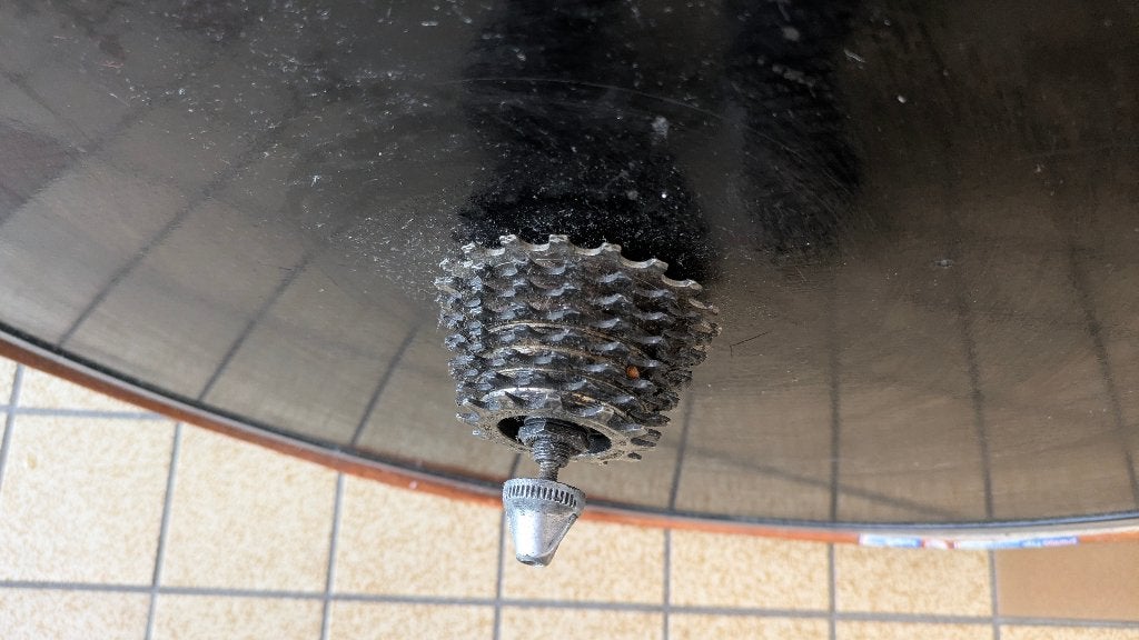 Dicht achterwiel, Gebruikt, Kunststof, Racefiets, Ophalen