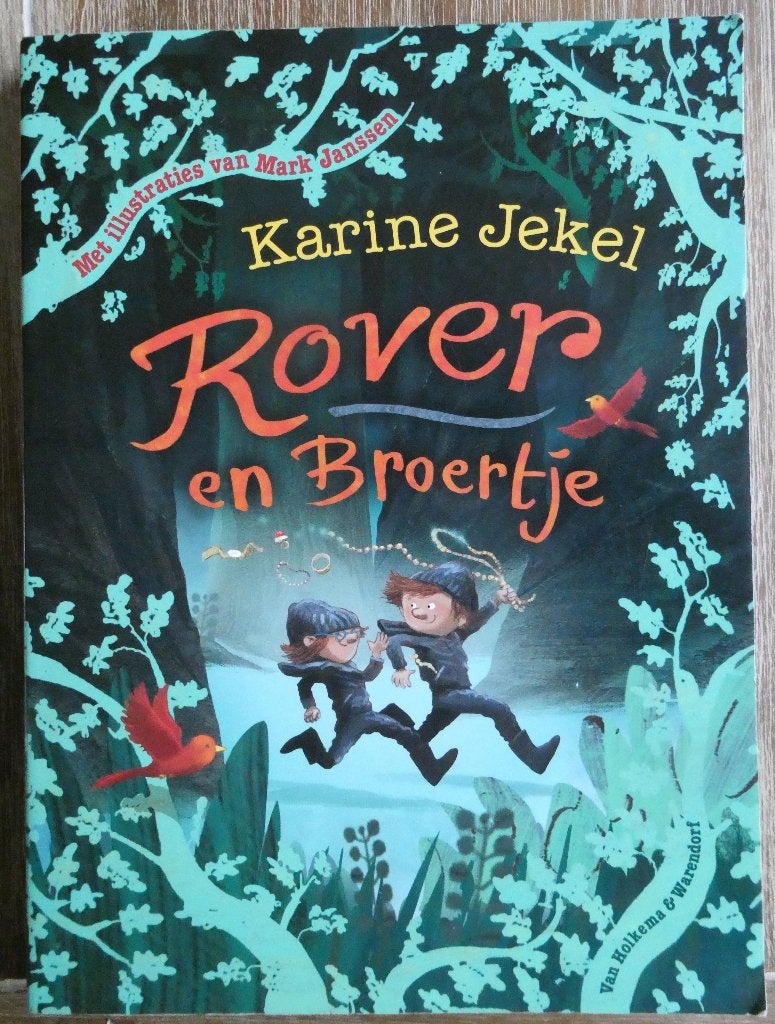 Rover en Broertje - Karine Jekel, Ophalen of Verzenden, Zo goed als nieuw, Karine Jekel, Fictie algemeen