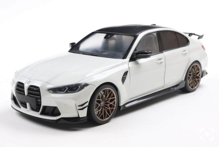 1 :18 BMW M3 G80 Limousine Competition uit 2024 Wit Solido, Hobby en Vrije tijd, Ophalen of Verzenden, Nieuw, Auto, Solido