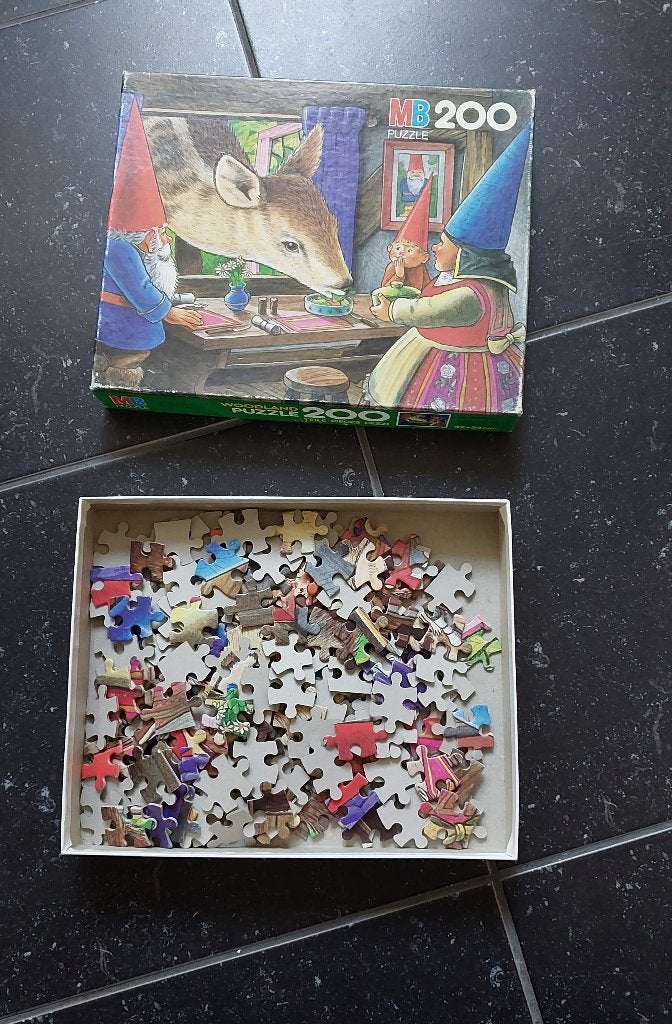 Kinderpuzzel puzzel 200 stukjes speelgoed kado cadeau, Ophalen of Verzenden, Meer dan 50 stukjes, 6 jaar of ouder