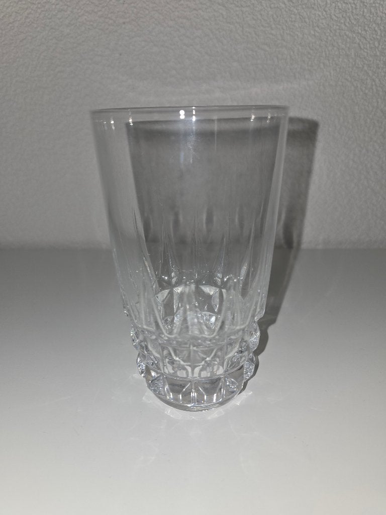 11 st.  kristallen waterglas van Cristal d’Arque Pompadour., Ophalen of Verzenden