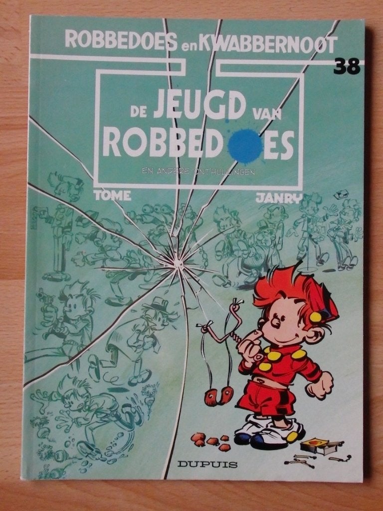 Robbedoes en Kwabbernoot 38 - De jeugd van Robbedoes, Eén stripboek, Ophalen, Gelezen, Tome & Janry