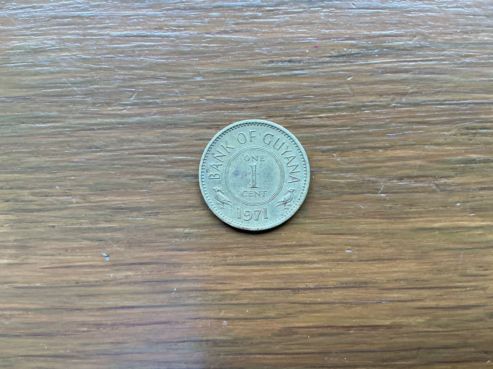Munt Brits Guinea 1 cent 1971, Ophalen of Verzenden, Midden-Amerika