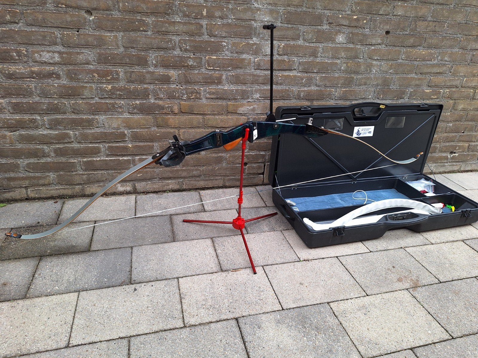Carbofast 28 pond recurve boog, Sport en Fitness, Handboogschieten, Ophalen, Gebruikt, Recurveboog