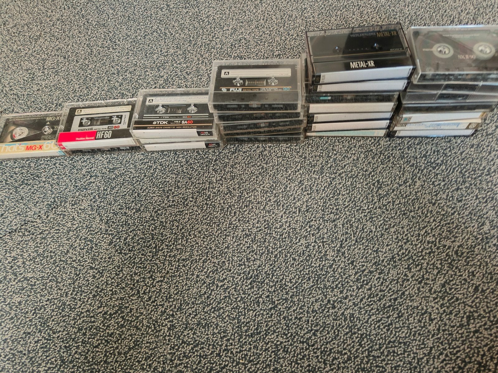 25x cassettebandjes Metal, Gebruikt, 2 t/m 25 bandjes, Overige genres, Ophalen of Verzenden
