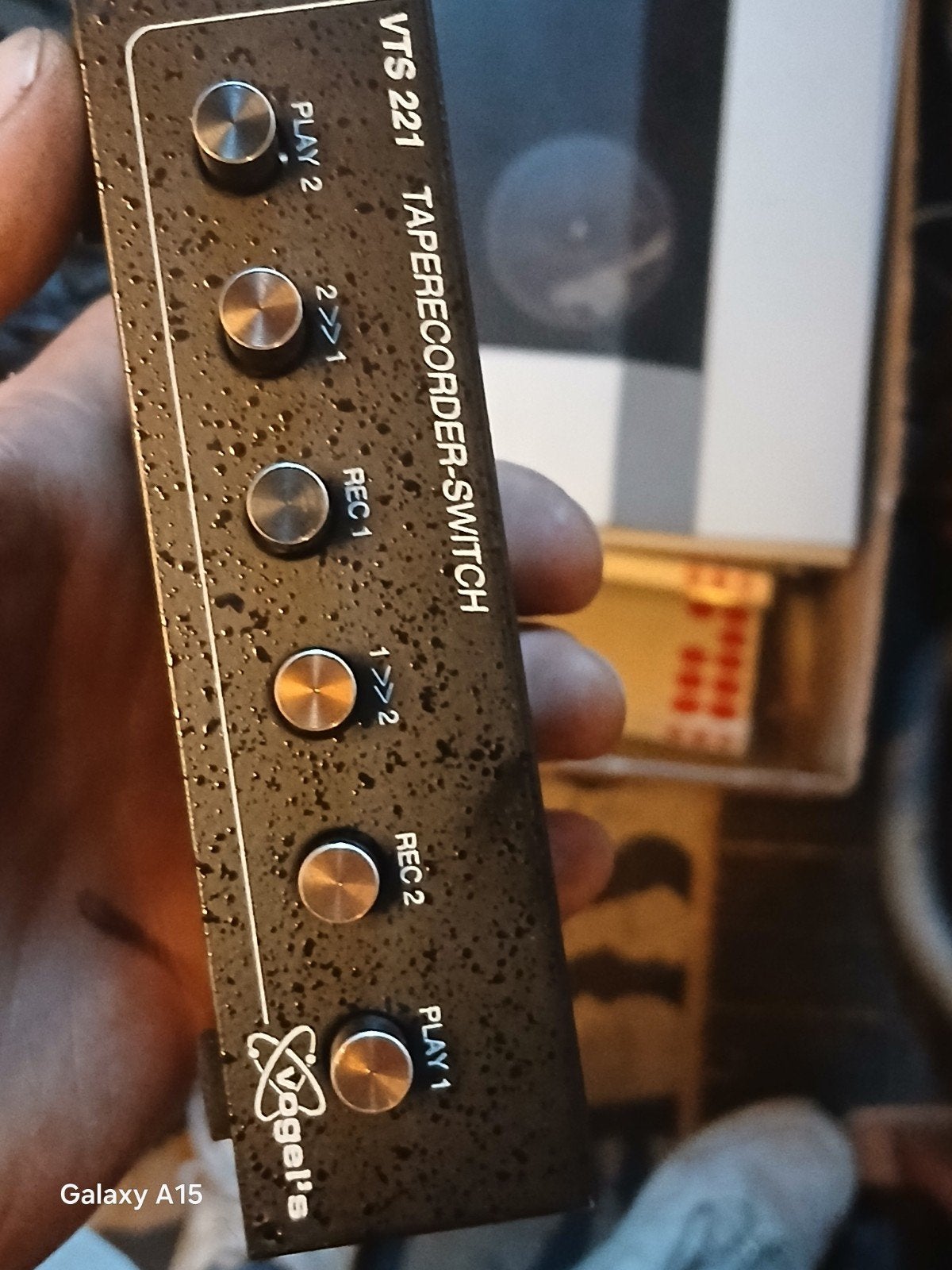 Vogel's VTS 221 Taperecorder-Switch, Ophalen of Verzenden