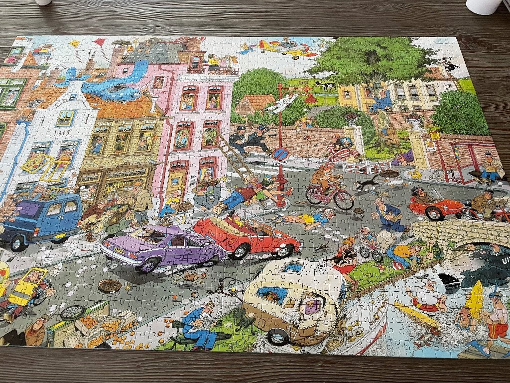Puzzel, Ophalen of Verzenden, 500 t/m 1500 stukjes, Zo goed als nieuw, Legpuzzel