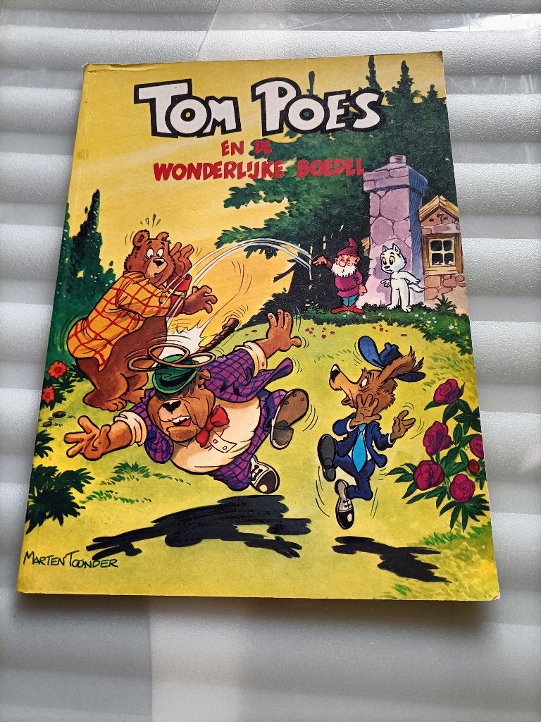 Tom Poes en de wonderlijke boedel, Eén stripboek, Ophalen of Verzenden, Zo goed als nieuw, Marten Toonder studios