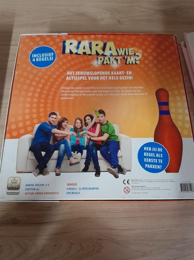 rara wie pakt hem - s4345, Verzenden, Zo goed als nieuw