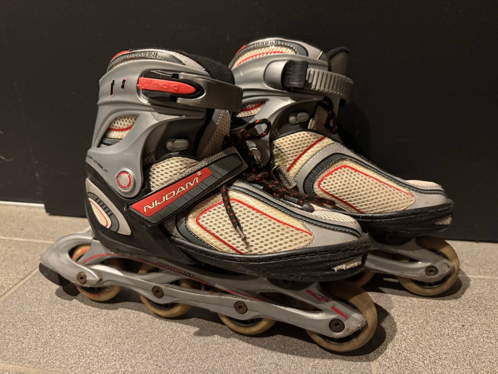 Nijdam verstelbare inline skates maat 38-41, Sport en Fitness, Overige merken, Kinderen, Ophalen of Verzenden, Inline skates 4 wielen