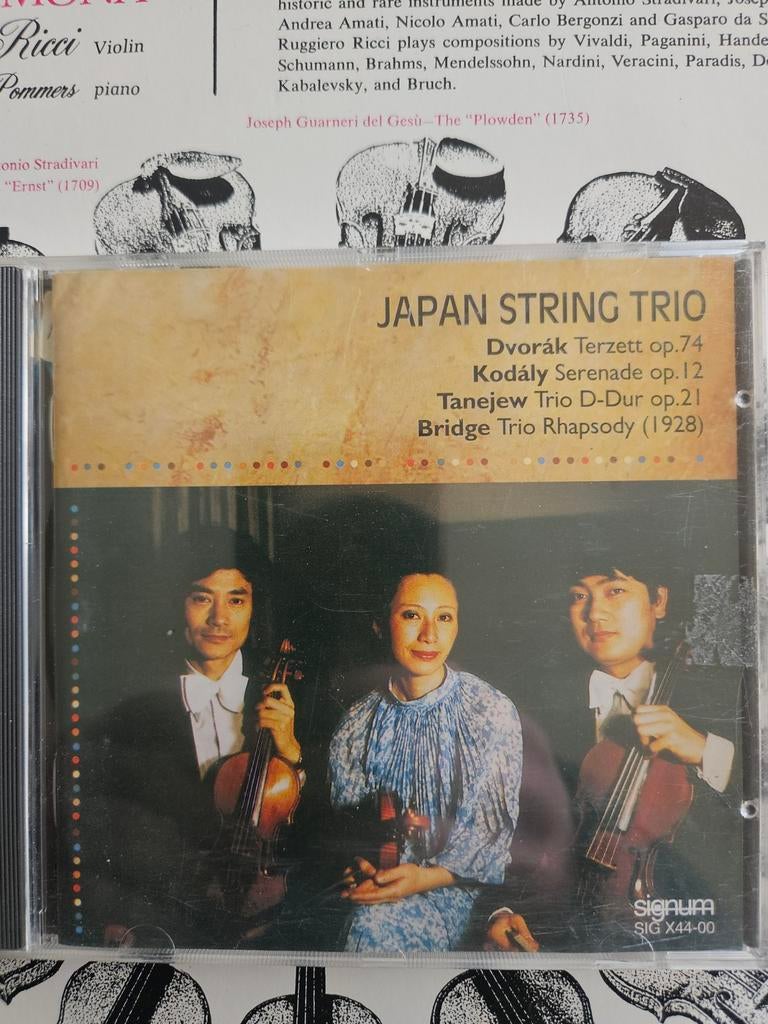 Japan String Trio: Dvořák, Kodály, Bridge - Klassieke CD, Ophalen of Verzenden, Romantiek, Gebruikt, Kamermuziek