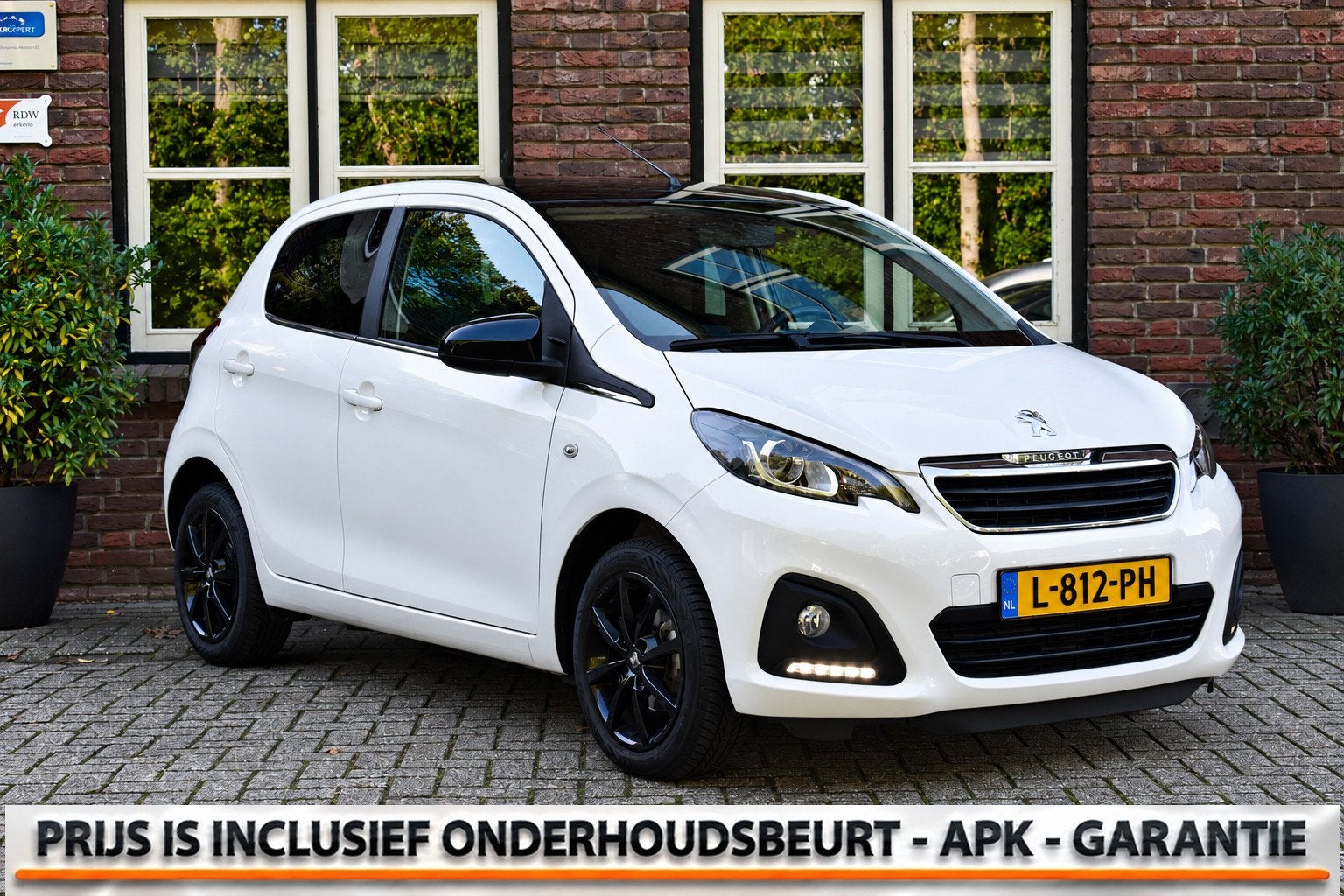 Peugeot 108 1.0 e-VTi Active 16.381KM | Lichtmetalen velgen, Voorwielaandrijving, Gebruikt, Met garantie (alle), 4 stoelen
