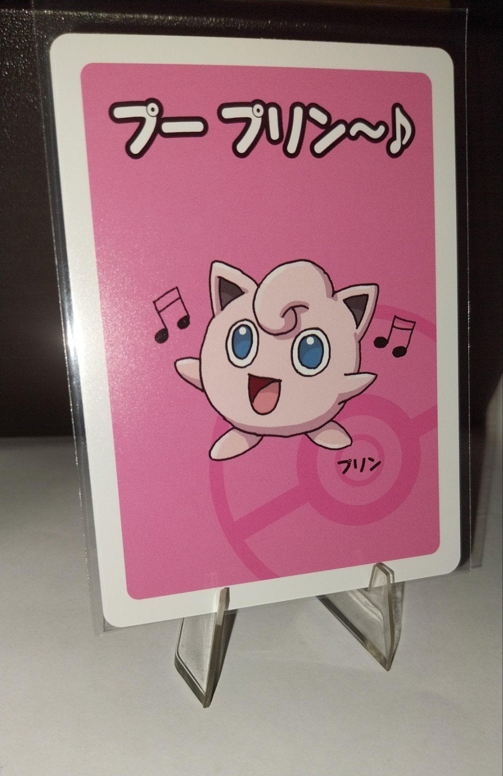 Jigglypuff Speelkaart - Japanse Pokemon Center Old Maid, Ophalen of Verzenden, Zo goed als nieuw, Losse kaart