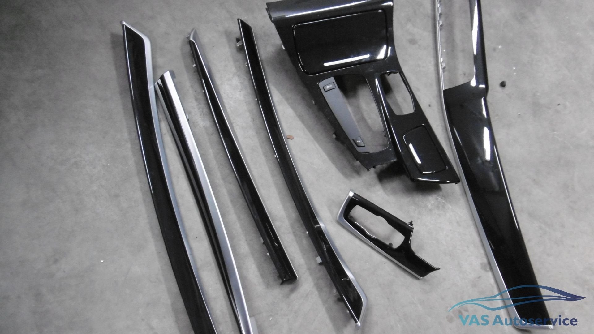 Interieurlijstenset  Hoogglans zwart  BMW 5-serie F10-F11, Auto-onderdelen, Ophalen, Gebruikt, -, -