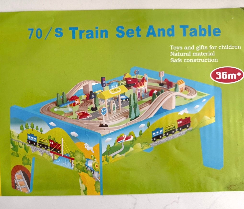 NIEUW treintafel, Ophalen of Verzenden, Nieuw