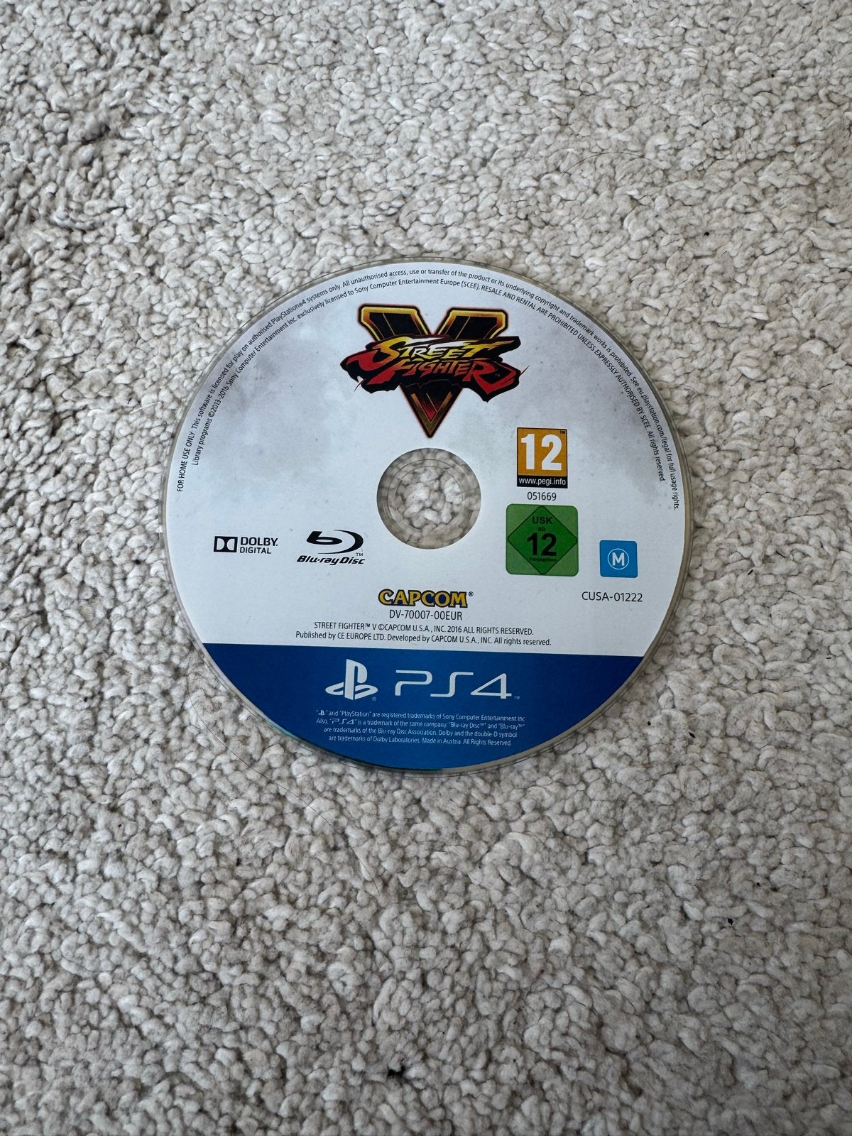 Street Fighter V PS4 - Zo goed als nieuw, Vechten, Eén computer, Ophalen of Verzenden, Zo goed als nieuw