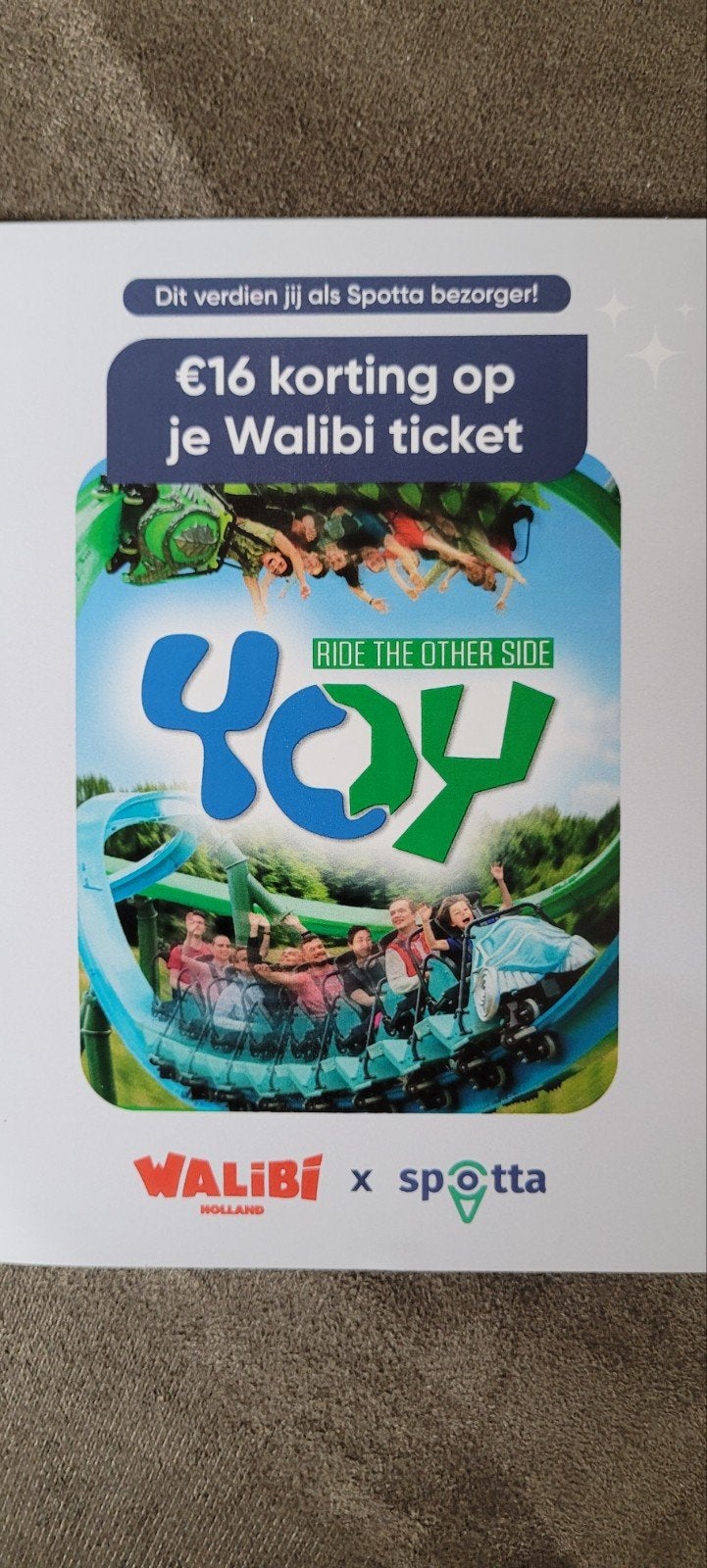 Kortingscode Walibi, Drie personen of meer, Kortingsbon, Pretpark
