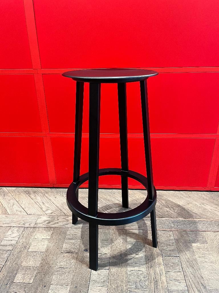 REVOLVER BARSTOOL - HAY HOUSE AMSTERDAM, Huis en Inrichting, Barkrukken, Nieuw, 60 tot 90 cm, Metaal, 1 kruk, Ophalen