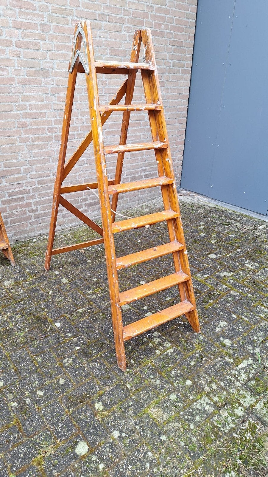 Houten schilders trap - Gebruikt, Ophalen, Gebruikt, Minder dan 2 meter