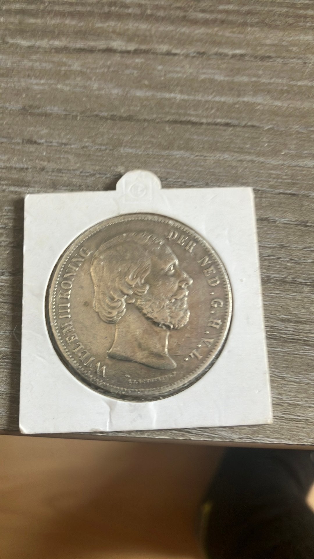 2,5 gulden 1859 Willem 3, Ophalen of Verzenden, Losse munt, Zilver