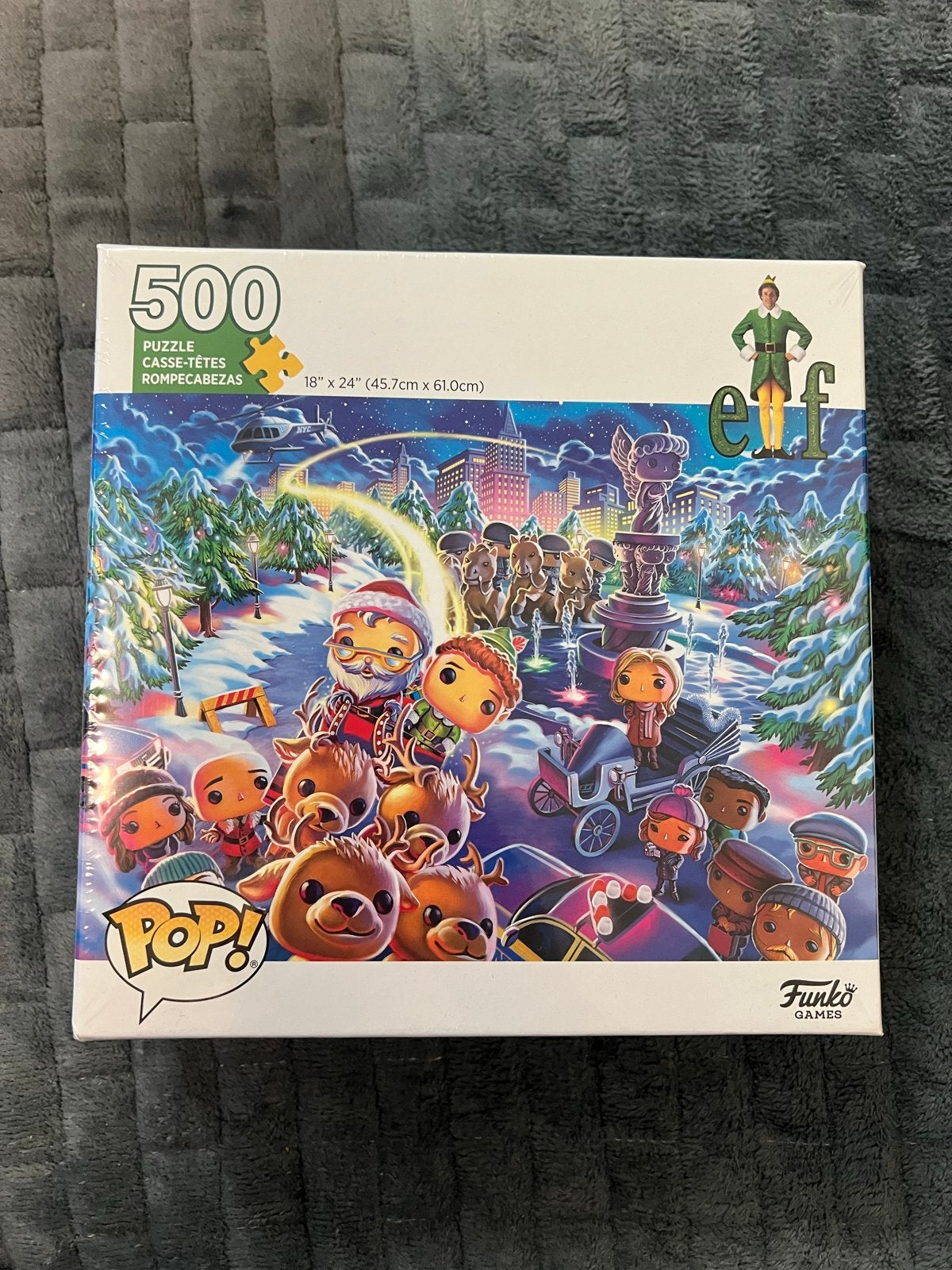 NIEUW, kerst legouzzel ‘Elf’ van Funko Pop, 500 stukjes, Ophalen of Verzenden, 500 t/m 1500 stukjes, Nieuw, Legpuzzel