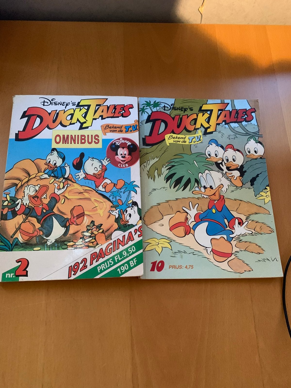 Disney's DuckTales Omnibus nr. 2 en DuckTales nr. 10, Boeken, Stripboeken, Meerdere stripboeken, Ophalen of Verzenden, Gelezen