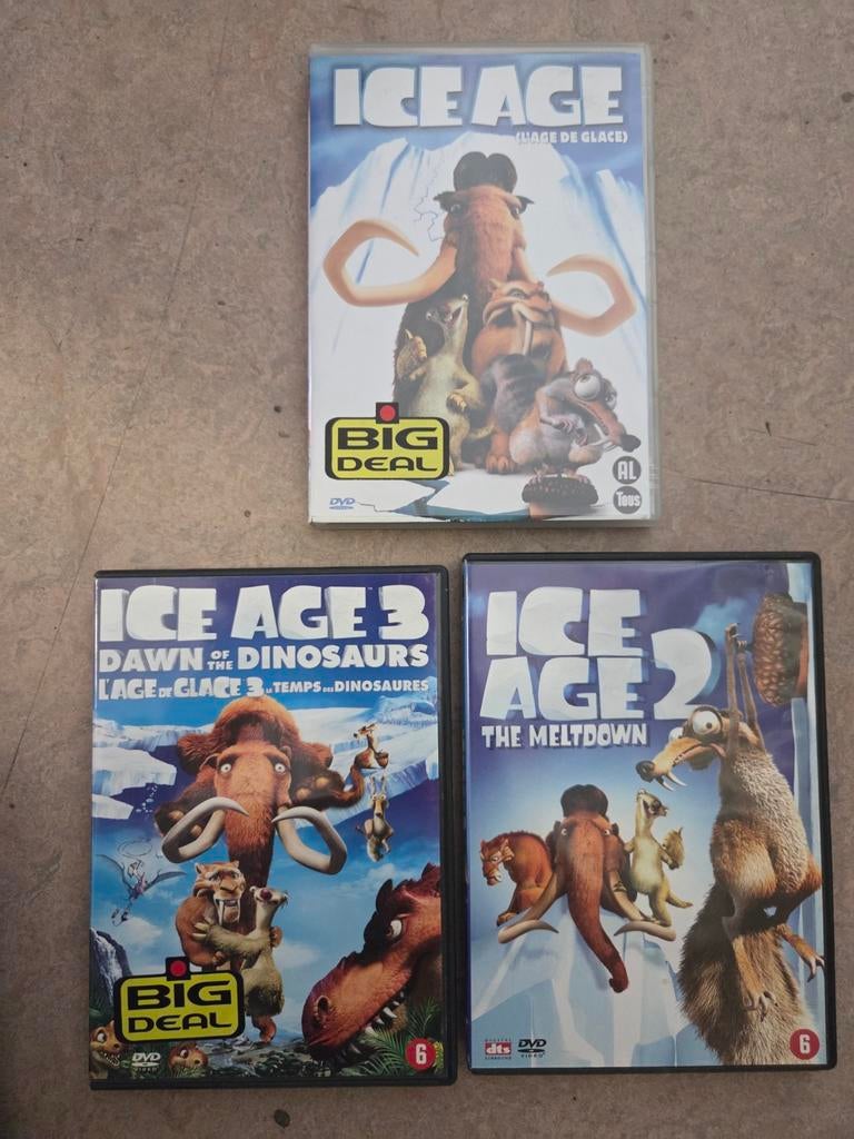 Ice Ace dvd.s  1-2-3, Alle leeftijden, Ophalen of Verzenden, Zo goed als nieuw, Amerikaans