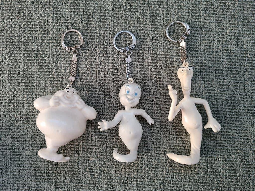Casper het vriendelijke spookje spook ghost sleutelhanger, Gebruikt, Nvt, Nvt, Knuffel of Figuurtje