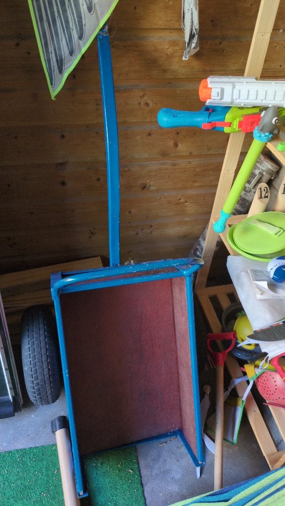 Aanhanger skelter (NB lekke band), Kinderen en Baby's, Speelgoed | Buiten | Skelters, Ophalen, Gebruikt, Overige merken