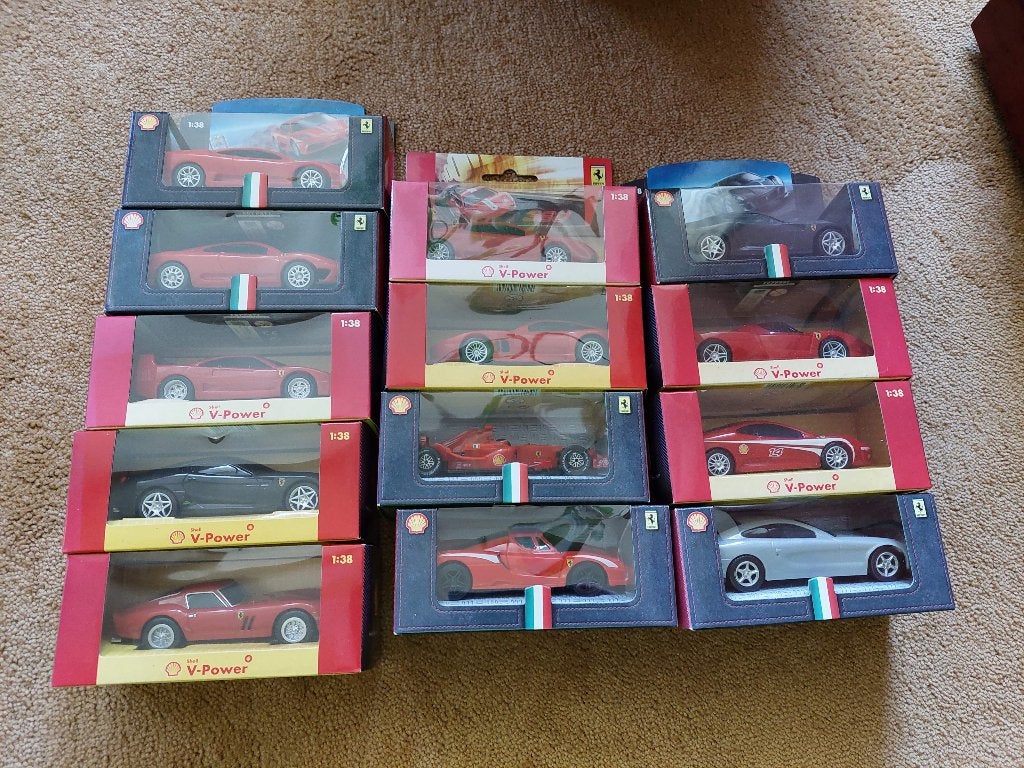 Shell V-Power Ferrari Modelauto's Collectie (12 stuks), Verzenden, Nieuw, Auto's
