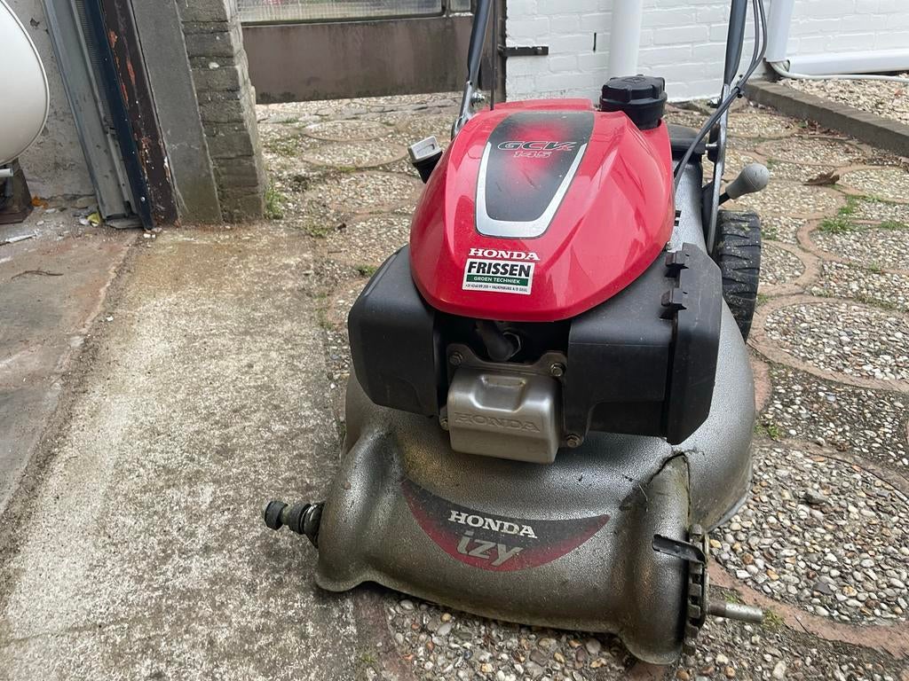 Honda HRG 466C SK Benzine Grasmaaier  Schade aan maaidek, Tuin en Terras, Grasmaaiers, Ophalen, Gebruikt, 40 t/m 49 cm, Benzine-grasmaaier