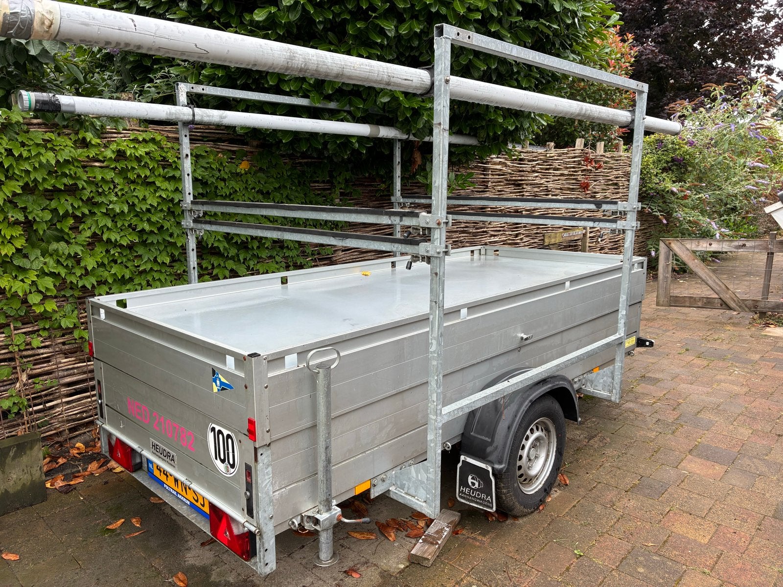 Heudra / Anssems GTB1200 Gesloten Bak Aanhangwagen, Auto diversen, Aanhangers en Bagagewagens, Ophalen, Gebruikt
