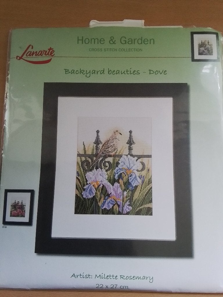 Borduurpakket van lanarte nummer 35137 a home en garden, Hobby en Vrije tijd, Borduren en Borduurmachines, Ophalen of Verzenden