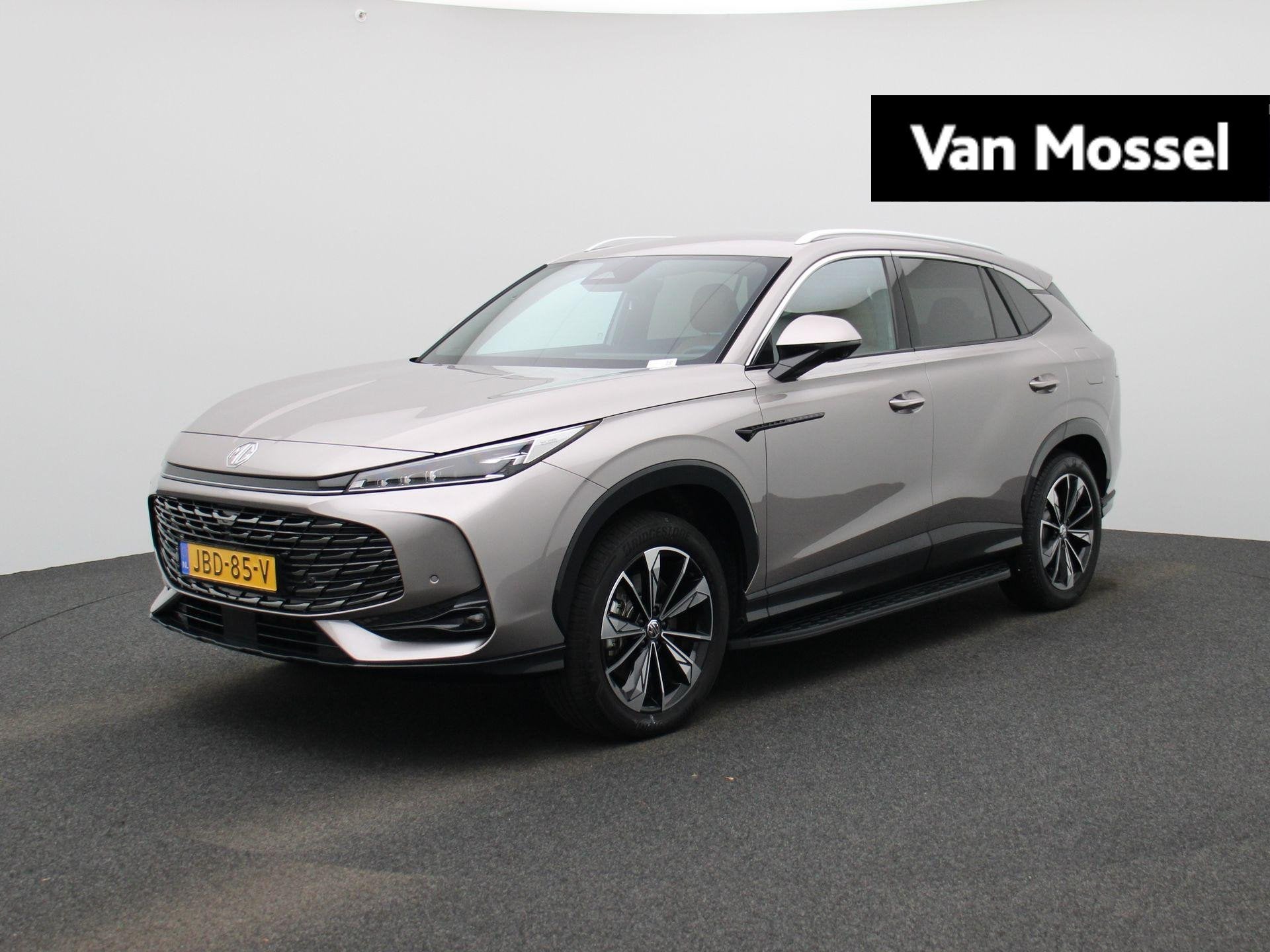 MG HS PHEV 1.5 Luxury | Leder | Apple Carplay/Android Auto |, Auto's, 12 maanden, Stof, Gebruikt, 4 cilinders