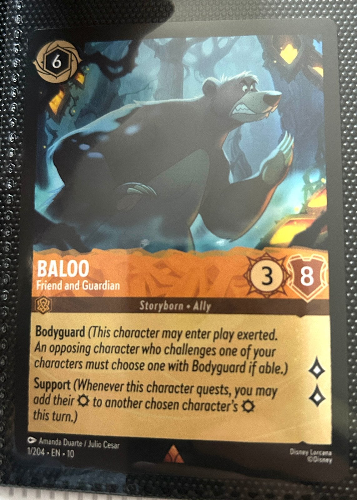 Lorcana baloo, Ophalen of Verzenden, Zo goed als nieuw
