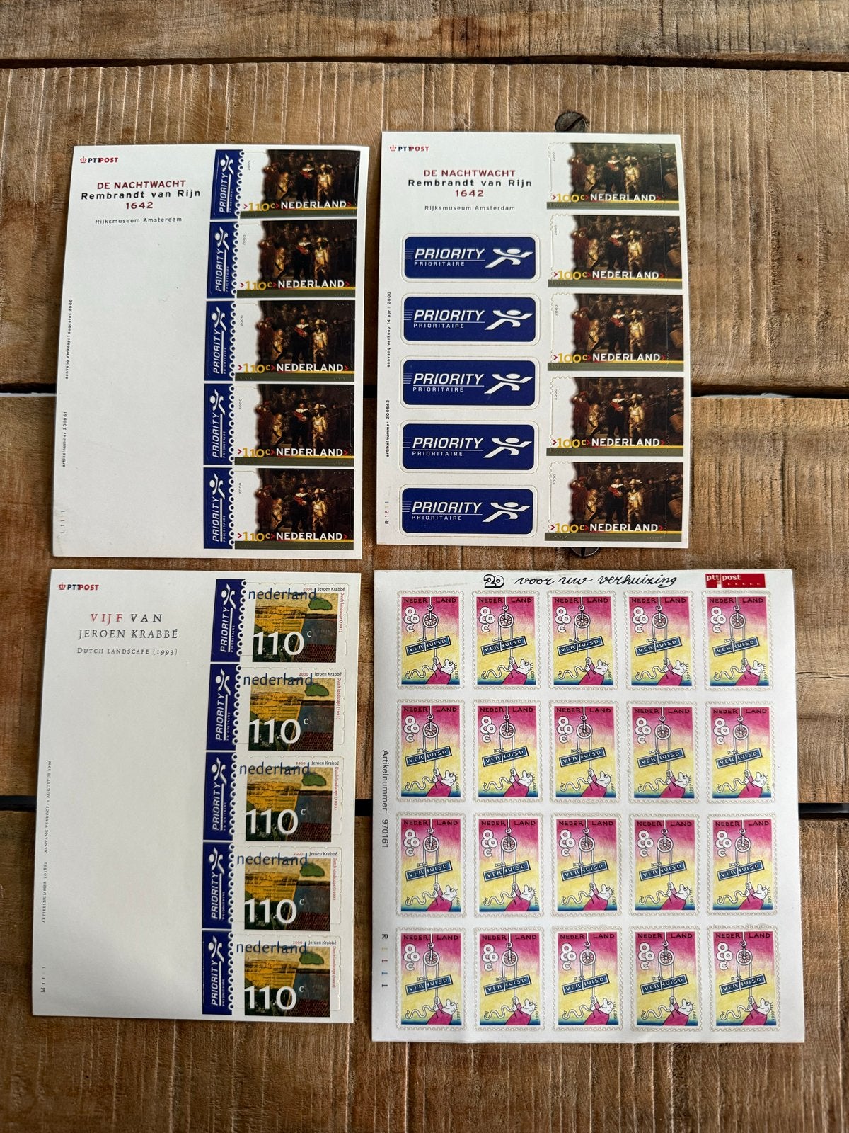 Postzegels: De Nachtwacht, Jeroen Krabbé, Verhuizen, Ophalen of Verzenden, Na 1940, Postfris