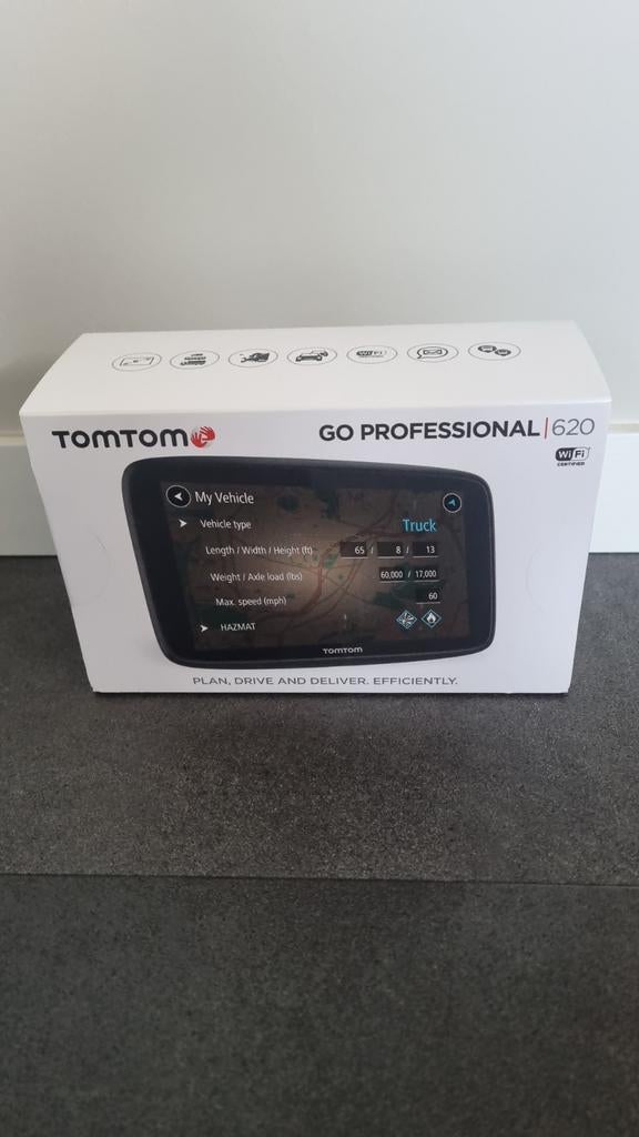 TomTom  Go Professional - 620 vrachtwagen, Ophalen of Verzenden, Nieuw