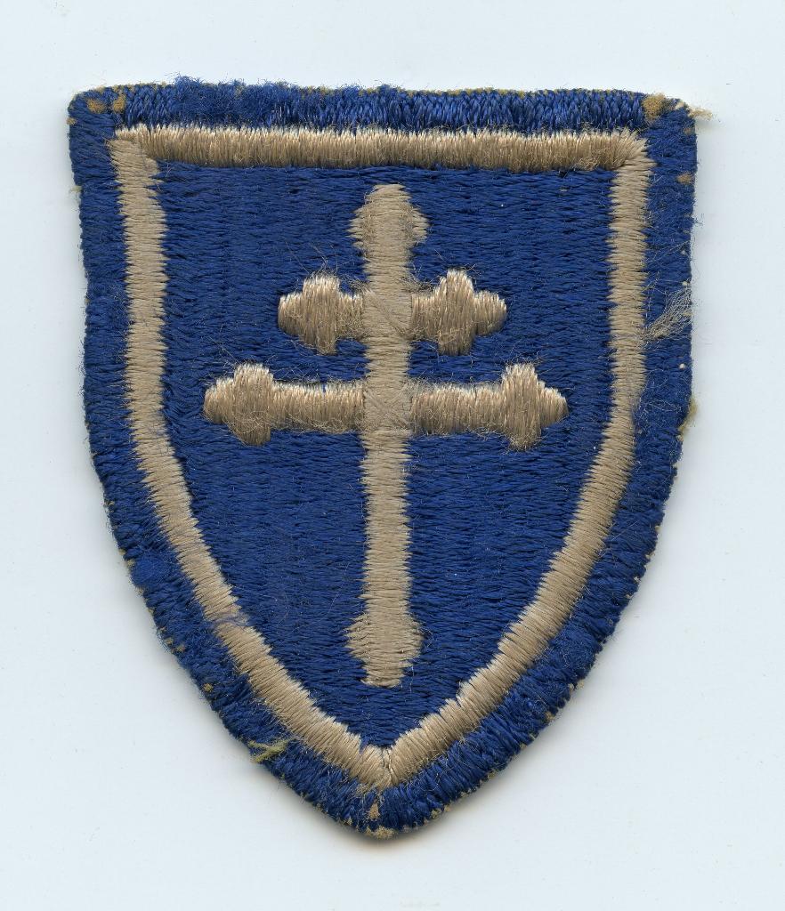 WO2 US 79th Infantry Division Patch, Verzamelen, Militaria | Tweede Wereldoorlog, Ophalen of Verzenden, Landmacht, Amerika, Embleem of Badge